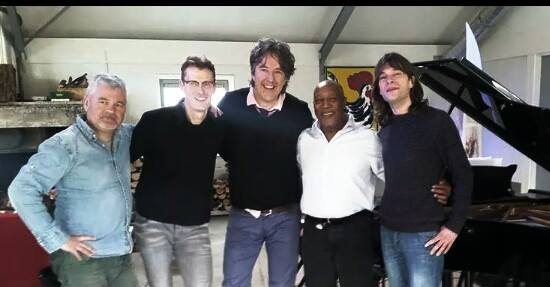 Michiel Borstlap with Billy Cobham