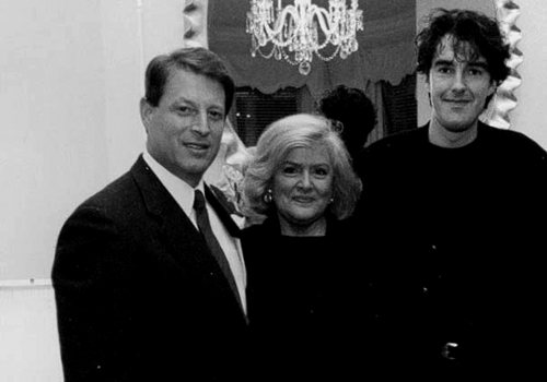 Michiel Borstlap receiving the Thelonious Monk / BMI Composers Award in 1996